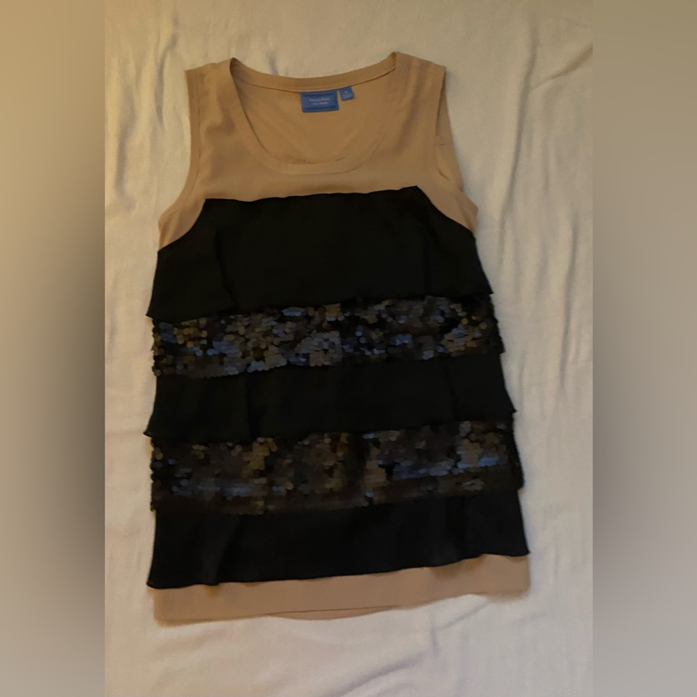 Simply Vera Vera Wang Beige Blouse